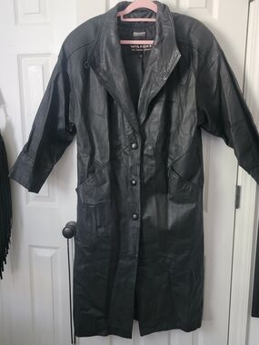 Wilsons Leather Black Jacket with Thinsulate Insulation
